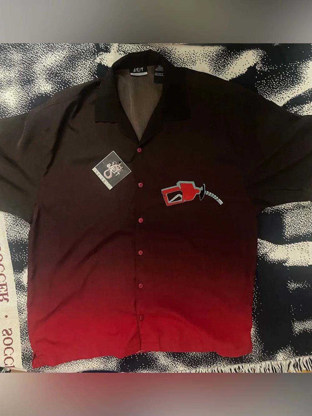 J/E/T STRTWR Retro Gas Pump Handle ‘57 T-Bird Shirt Size Large NWT NEW